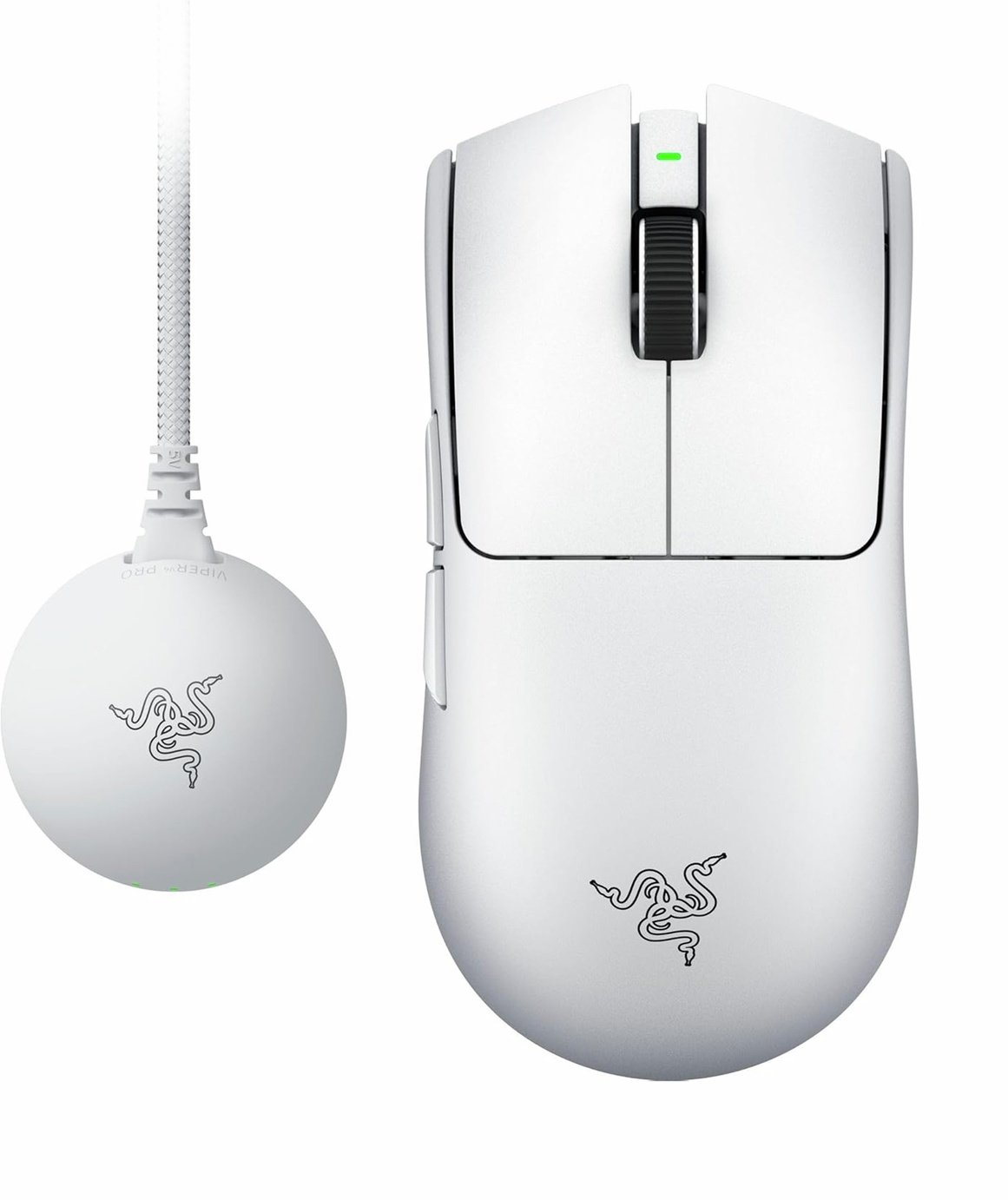 Razer Viper V4 Pro Wireless Mouse - White