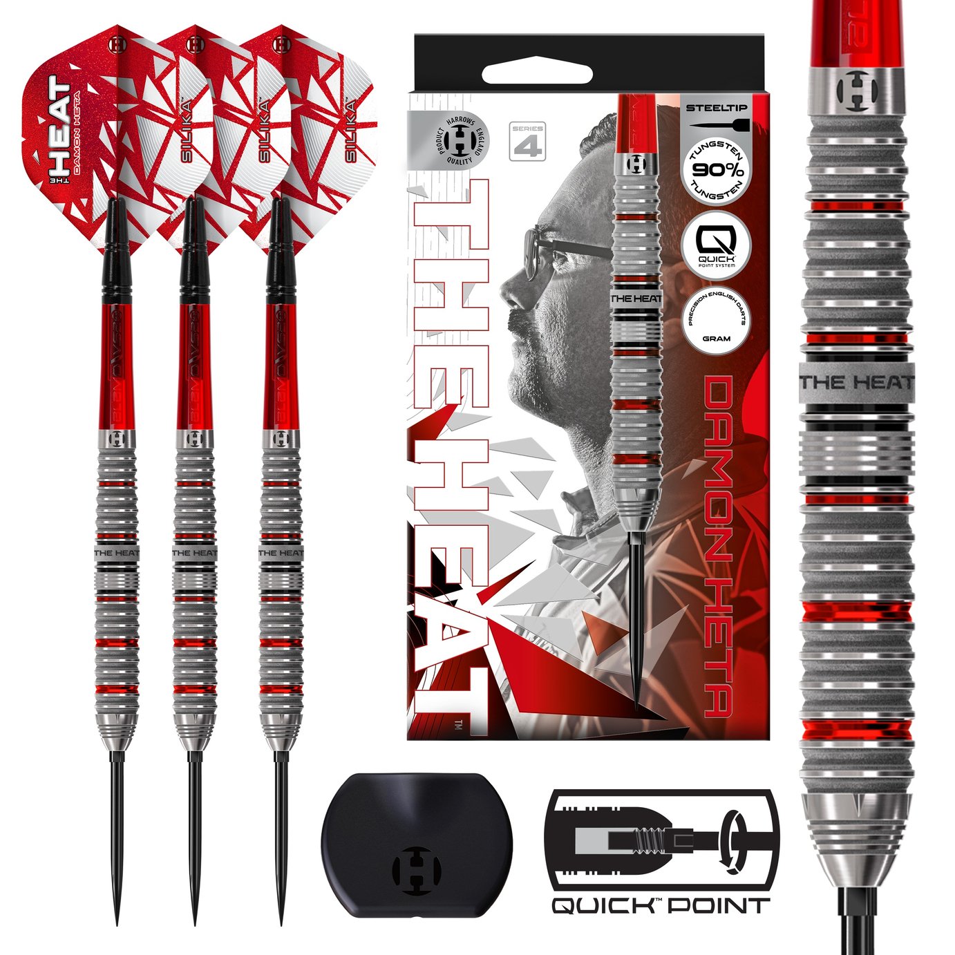 Harrows Darts Set - Damon Heta Series 4
