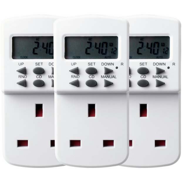 Digital plug on sale in timer