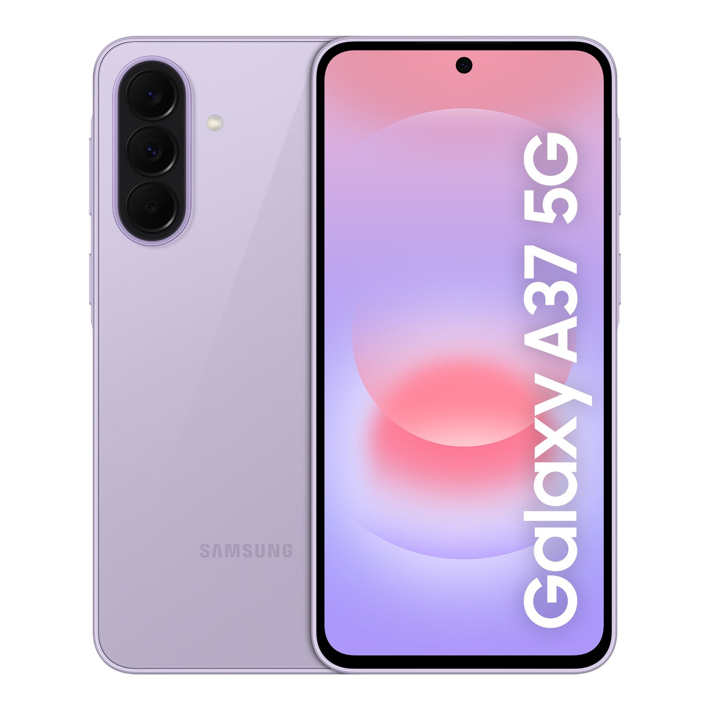 SIM Free Samsung Galaxy A37 5G 128GB AI Mobile Phone - Lavender