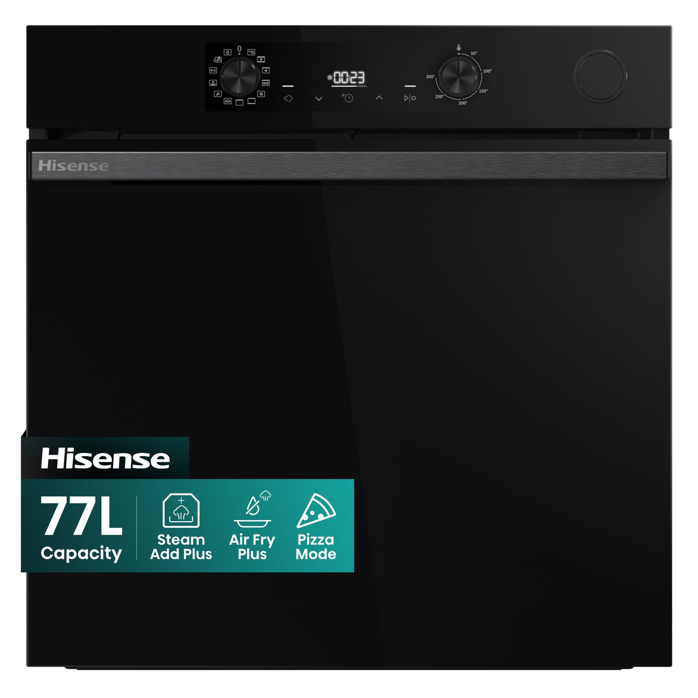 Hisense BSA66221ADBGUK Built-In Single Electric Oven - Black