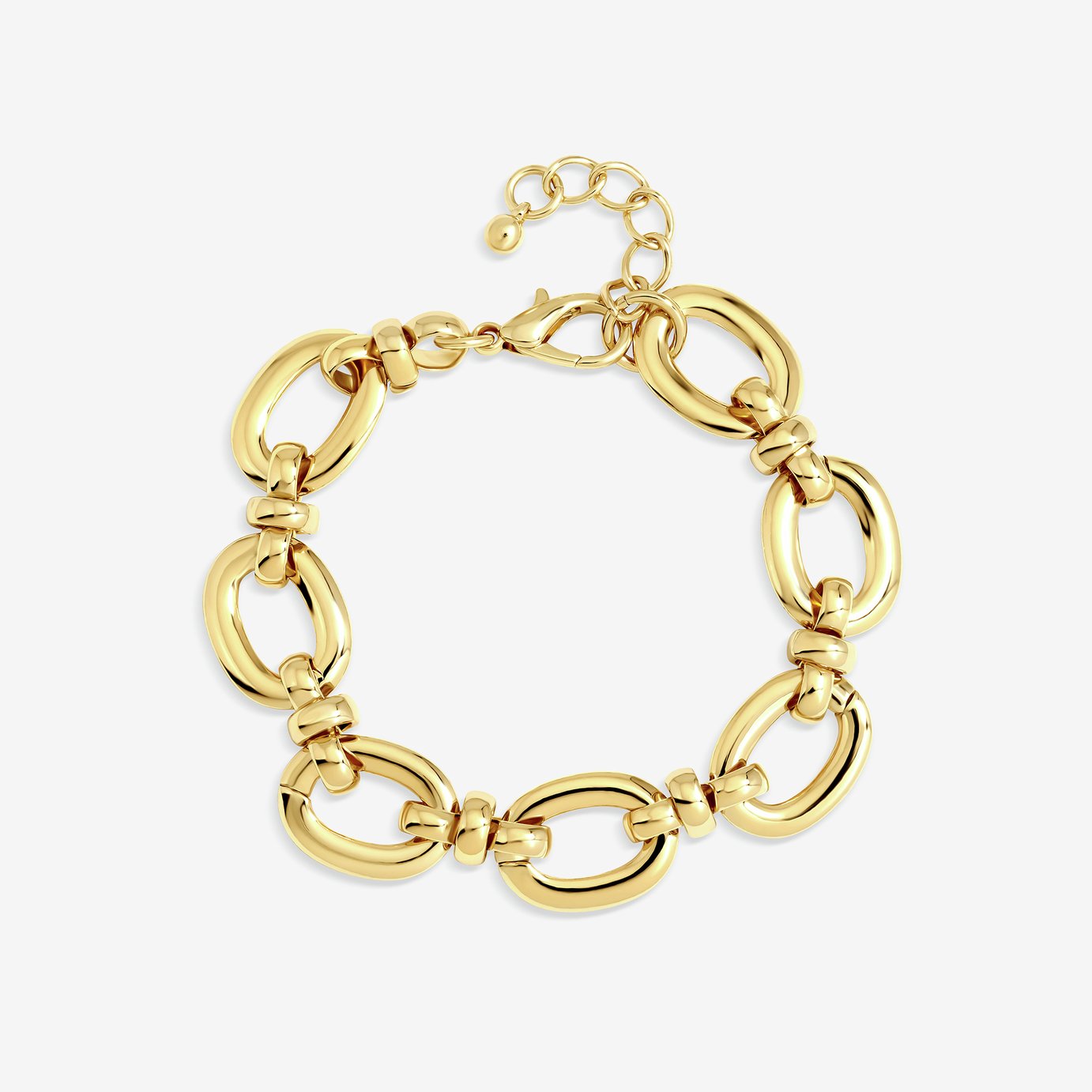 Jon Richard Gold Plated Open Link Bracelet
