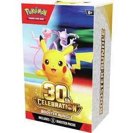 Pokémon Mini Tins 30th Celebration Booster Bundle Trading Card