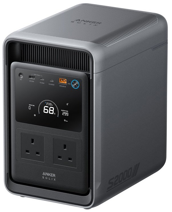 Anker SOLIX S2000 Portable Power Station - 2010Wh