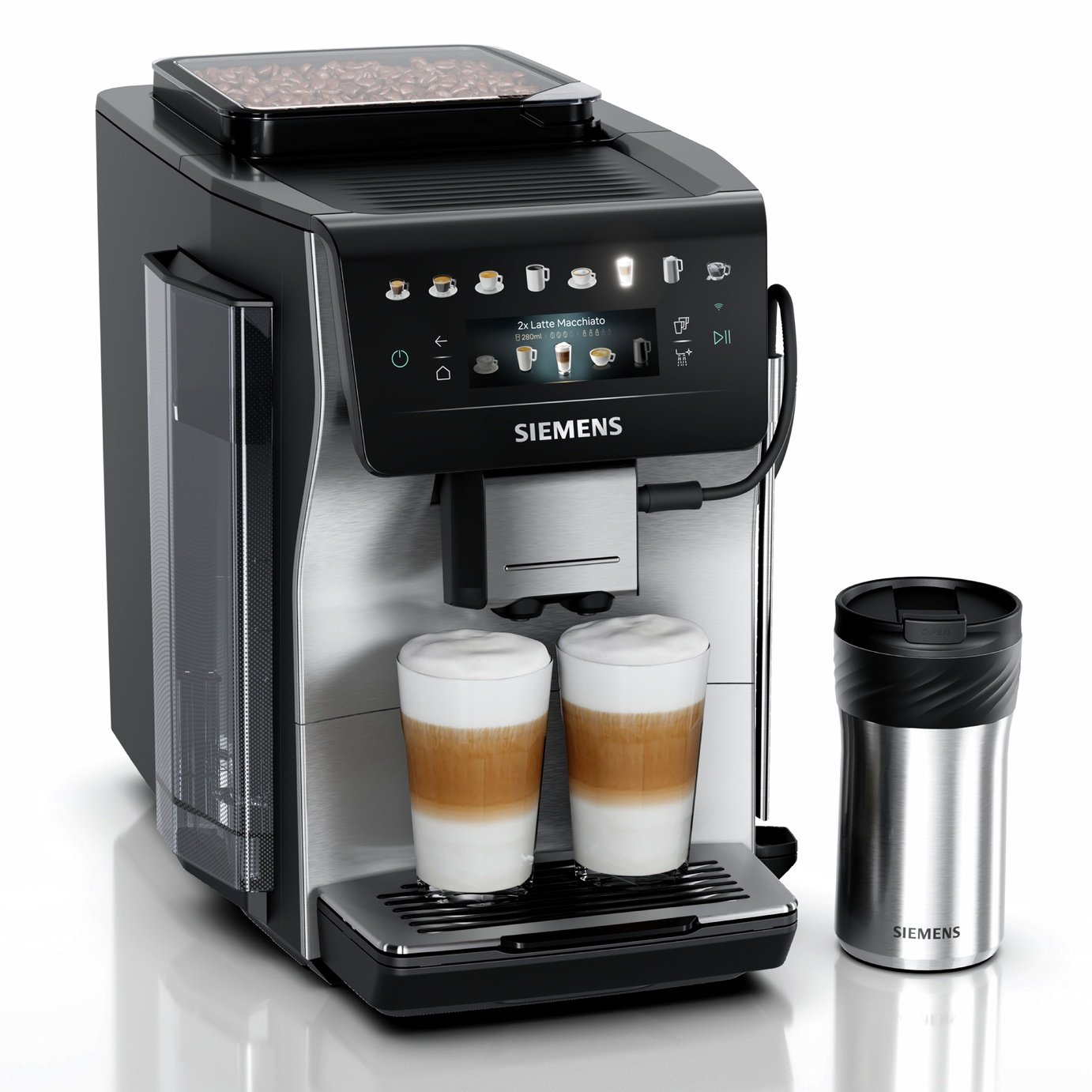 Siemens TP605GT3 iAroma EQ600 Fully Automatic Bean to Cup Coffee Machine