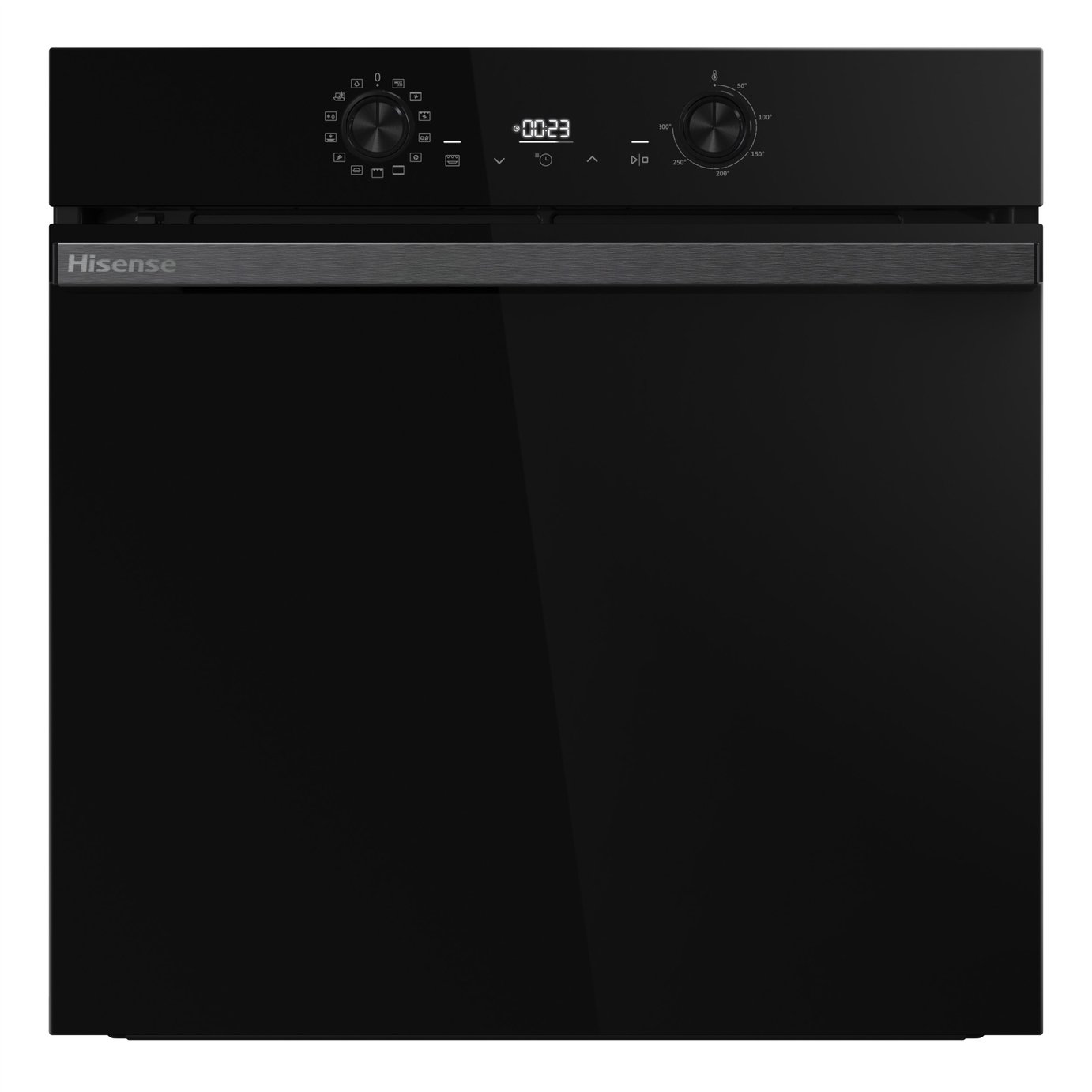 Hisense BI626PBUPUK Hi2 Built In Single Electric Pyrolitic Oven - Black