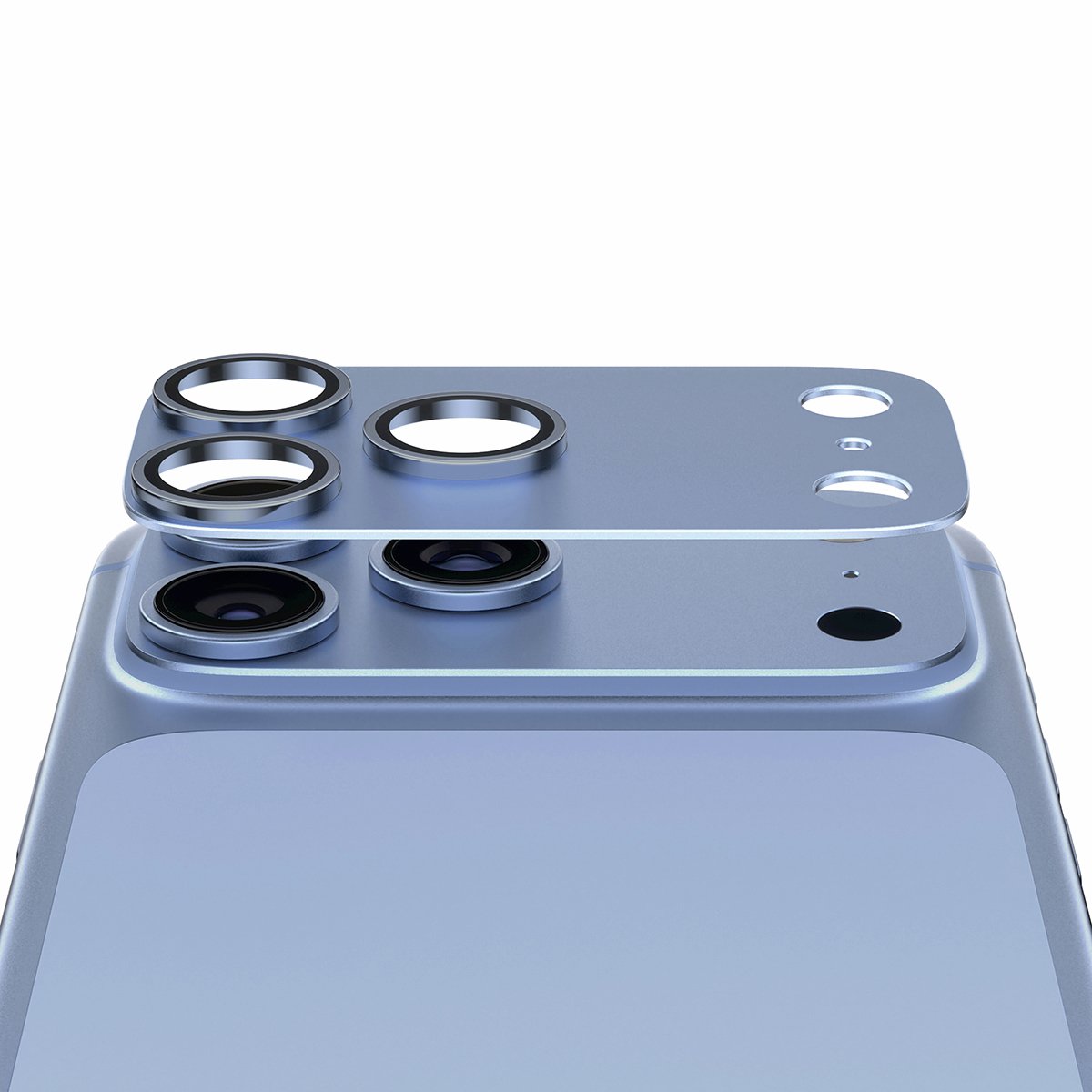PanzerGlass Fender iPhone 18 Pro Camera Protector - Blue