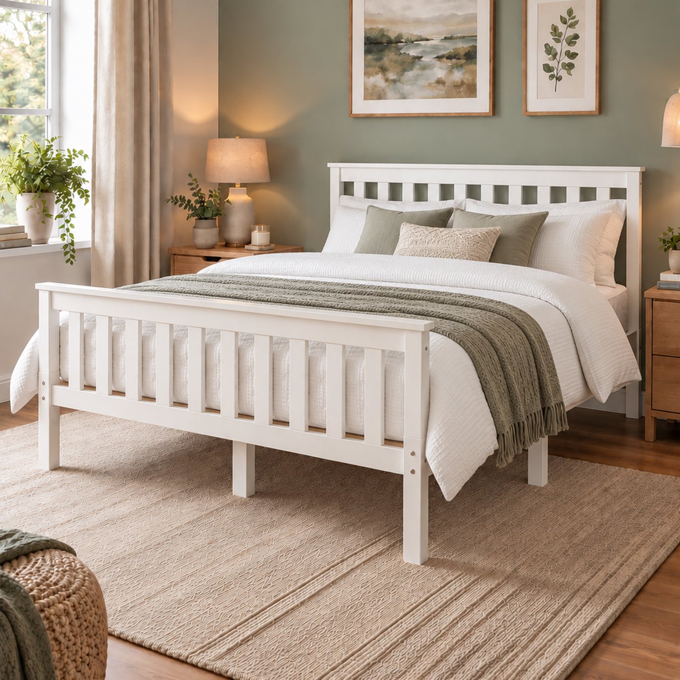 Aspire Atlantic Wooden Bed Frame
