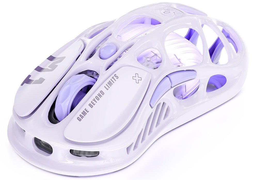 GravaStar Mercury M1 Pro wireless gaming mouse - Lavender Purple