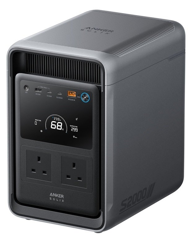 Anker Solix S2000 Portable Power Station - 1500Wh - Pre-Order