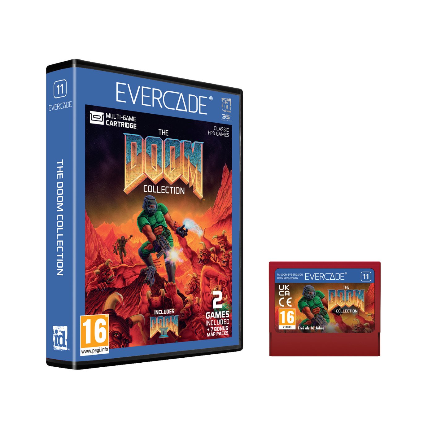 Evercade The DOOM Collection Multi-Game Cartridge