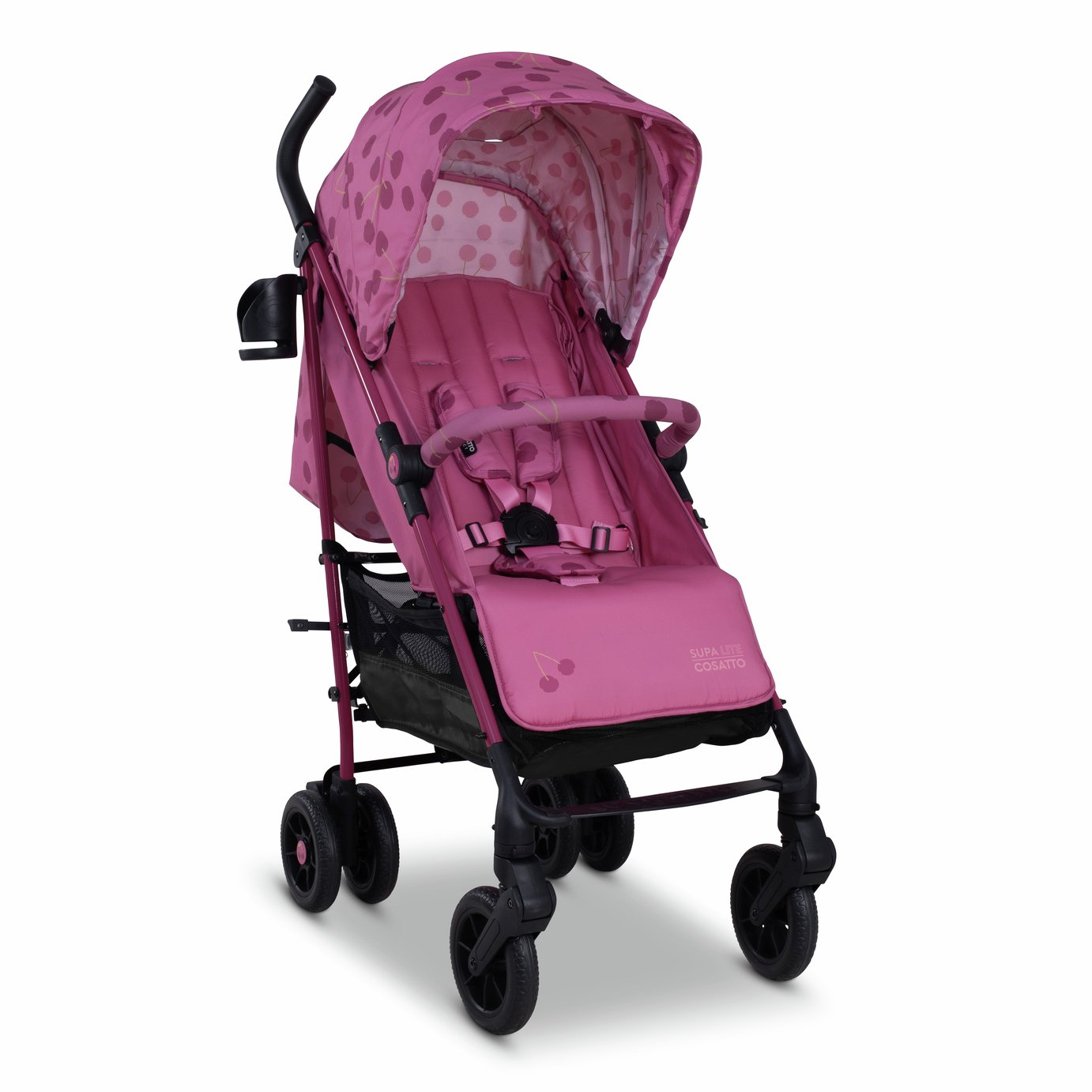 Cosatto Supa Lite Cherry Pie Stroller - Pink