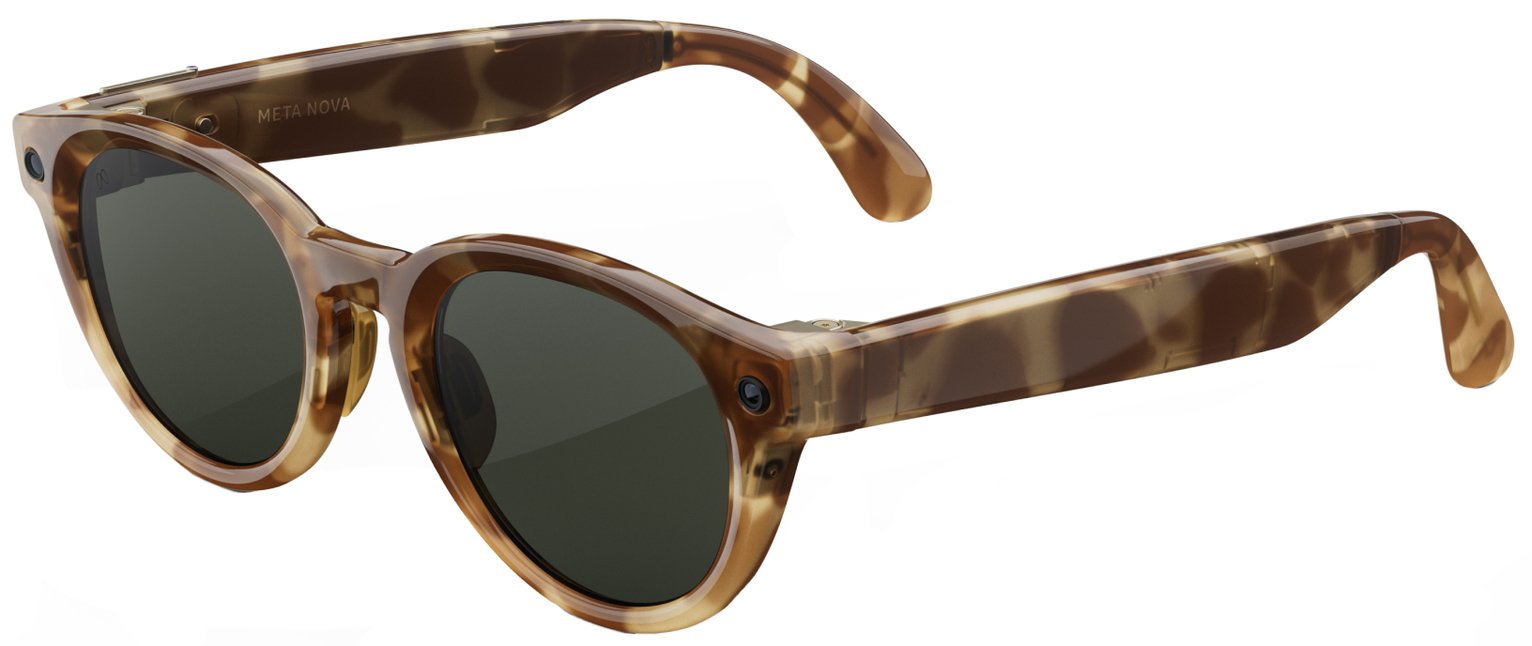 Meta Glasses Nova Standard - Tortoise, Green Transitions