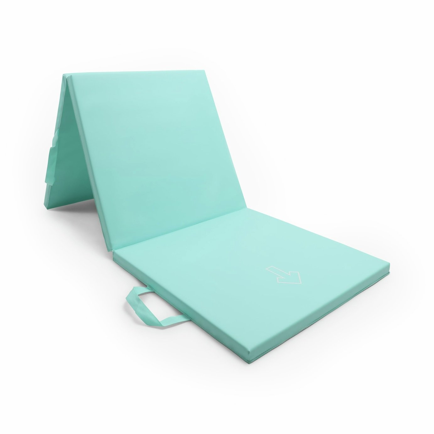 Northern 30 mm Tri-Fold Light Blue Yoga Mat