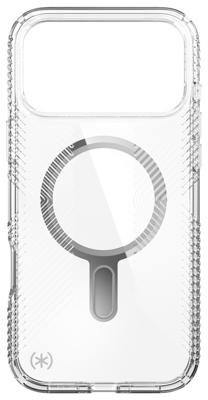 Speck Presidio Clear Grip iPhone 18 Pro Max/17 Pro Max Case with MagSafe - Clear