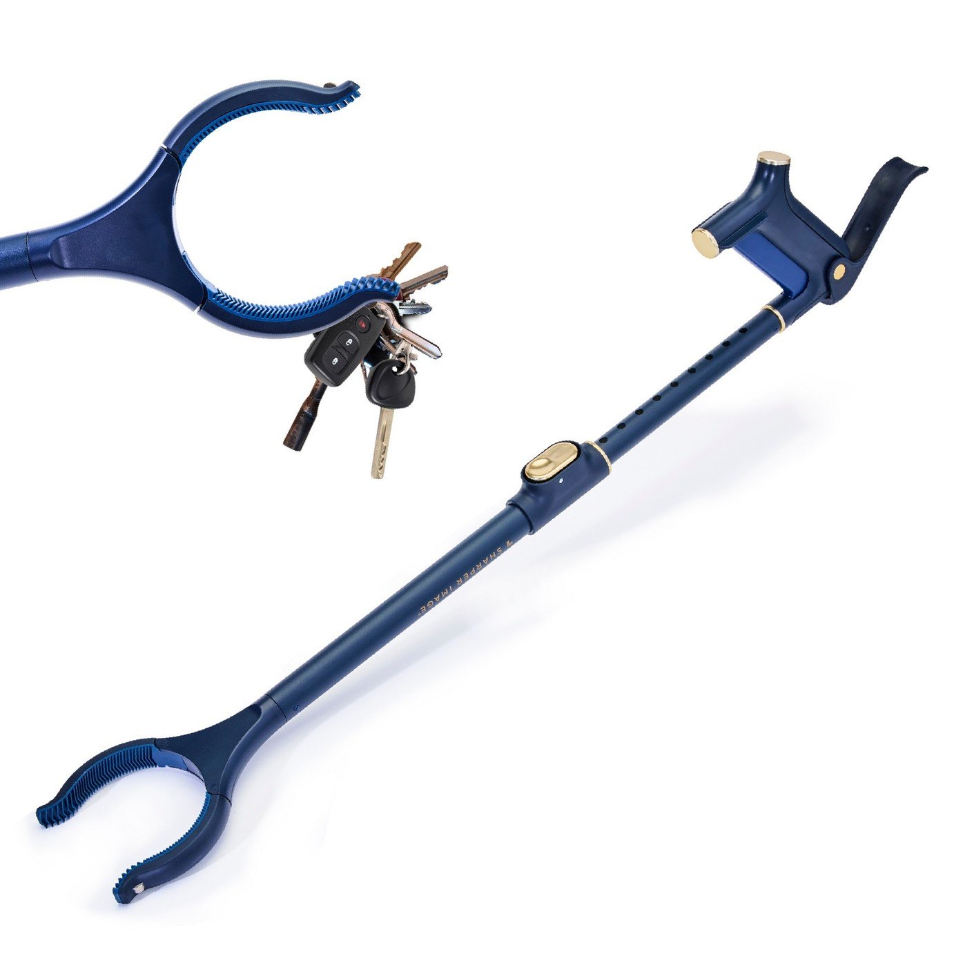 Sharper Image Deluxe Adjustable Rotating Head Grabber