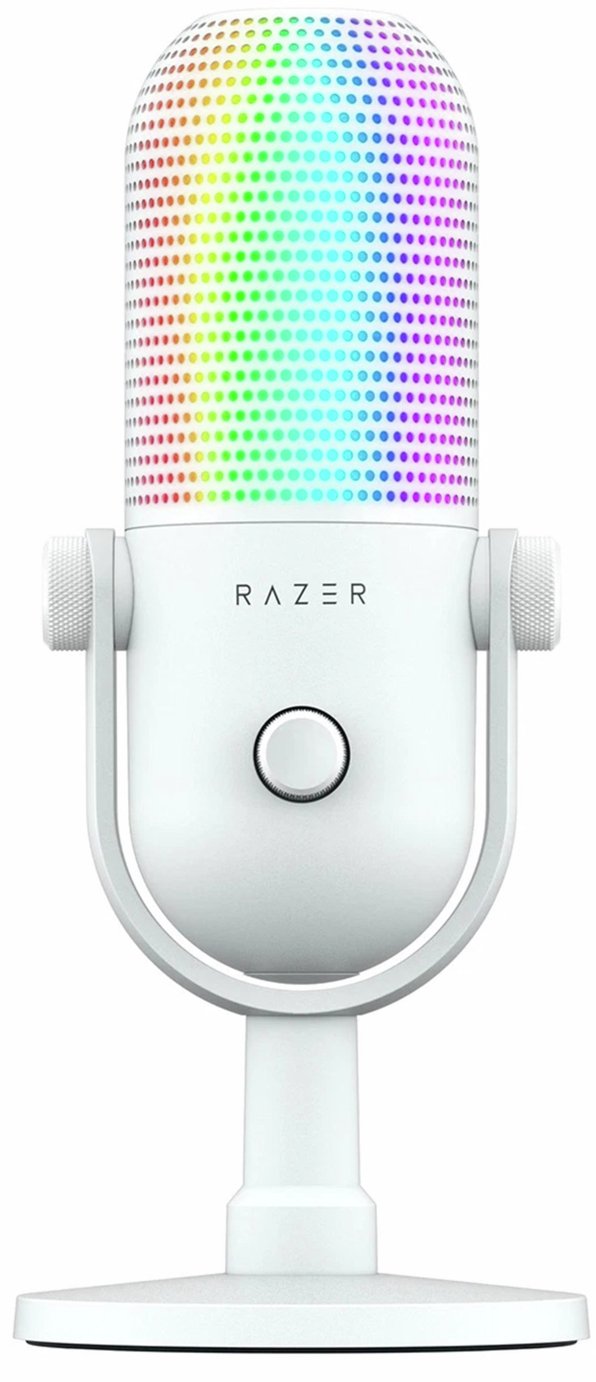 Razer Seiren V3 Chroma USB Microphone - White