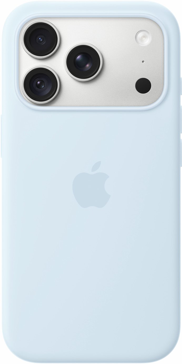 Apple iPhone 18 Pro Silicone Phone Case with MagSafe - Crisp Blue
