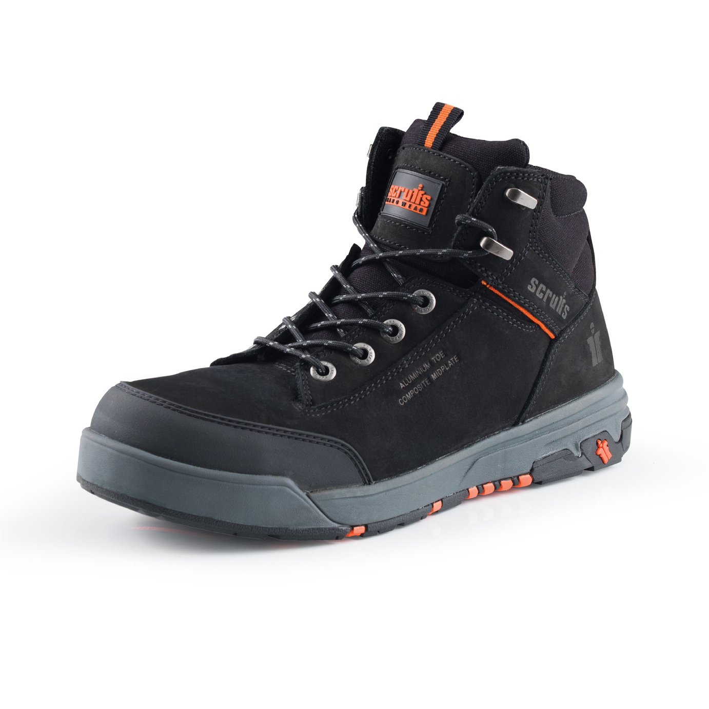 Scruffs Switchback 3 Safety Black Boots - Size 8