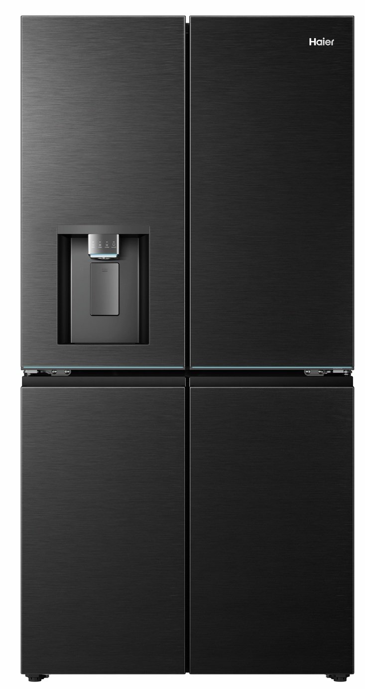 Haier HCW99F18DIMB American Fridge Freezer - Black
