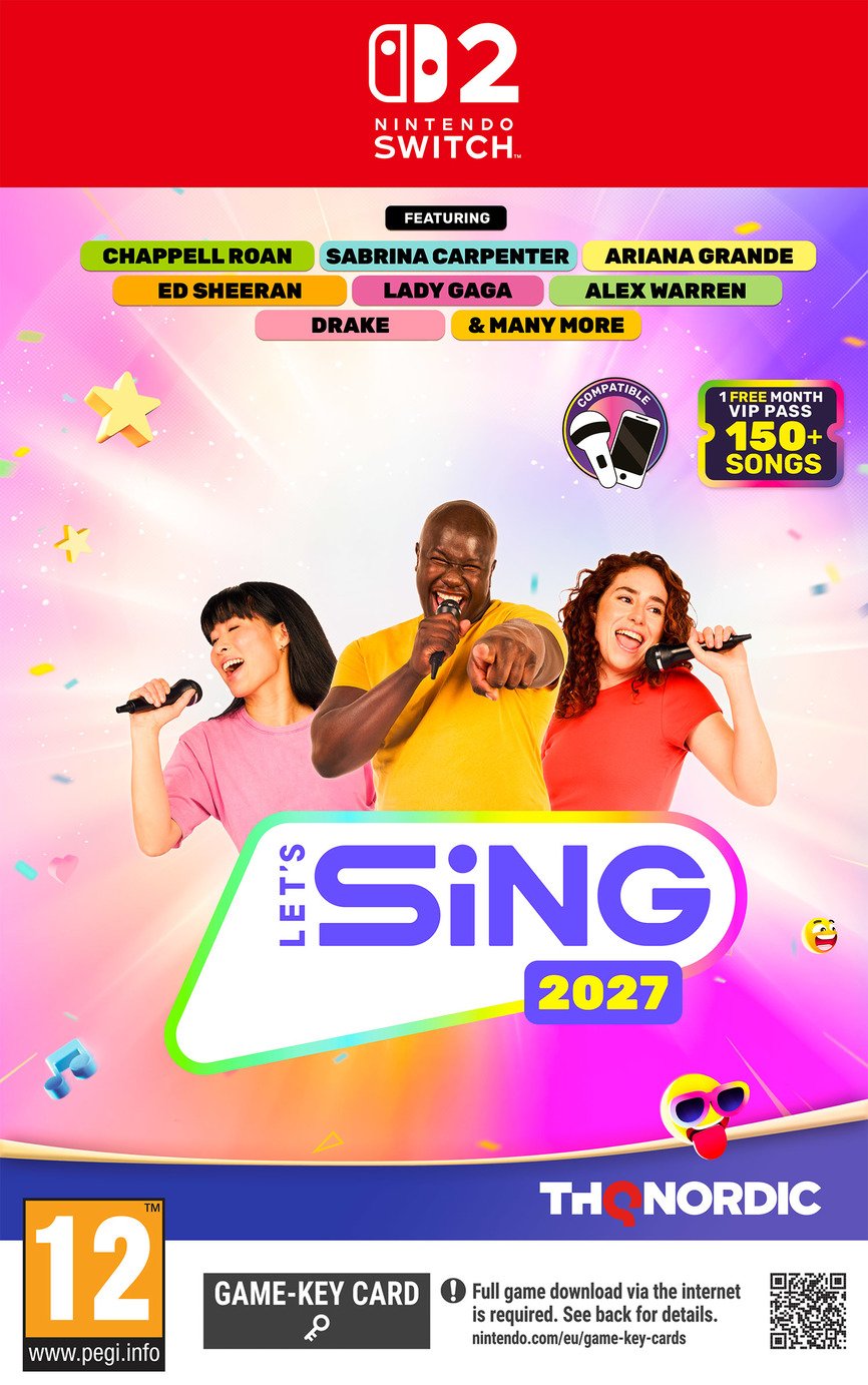 Let's Sing 2027 Nintendo Switch 2 Game Pre-Order