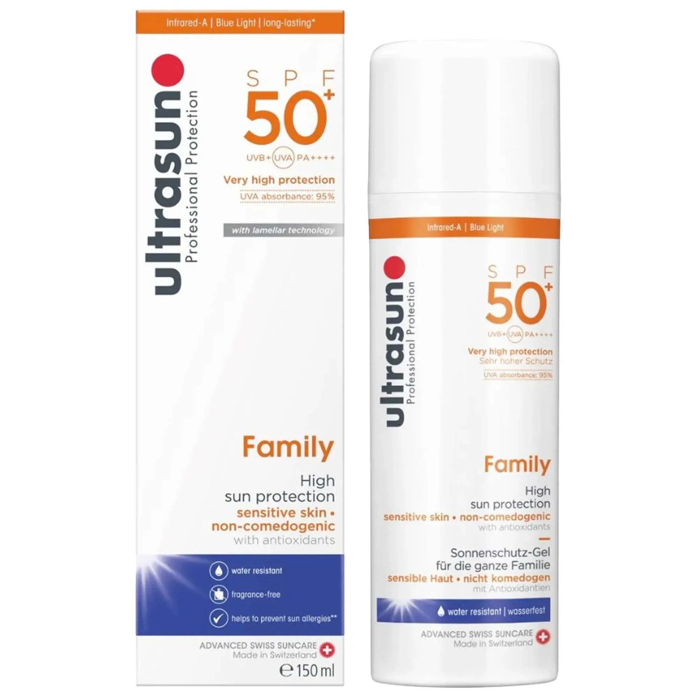 Ultrasun Family SPF50+ Sun Protection - 150ml