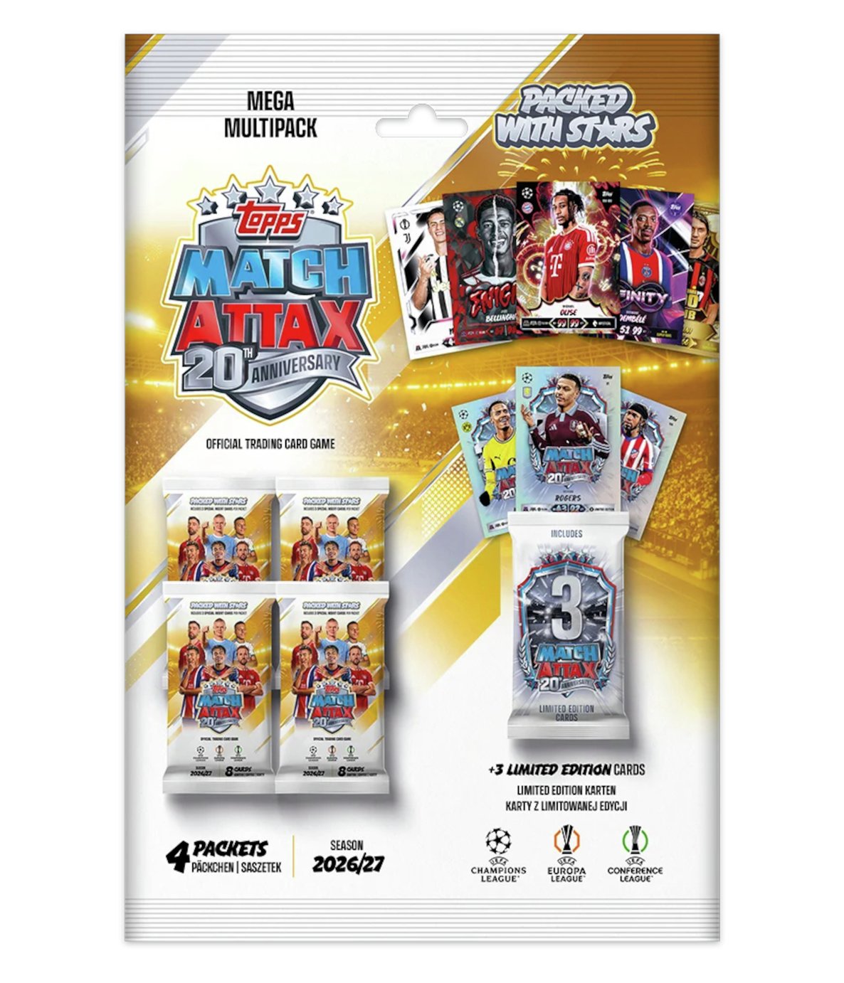 UCC Match Attax 2026-27 Mega Multi Trading Card