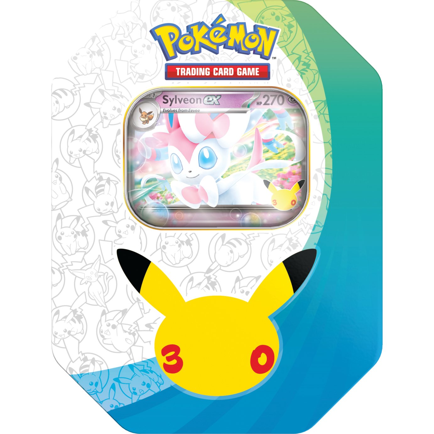 Pokémon 30th Celebration Sylveon ex Booster Pack Trading Card