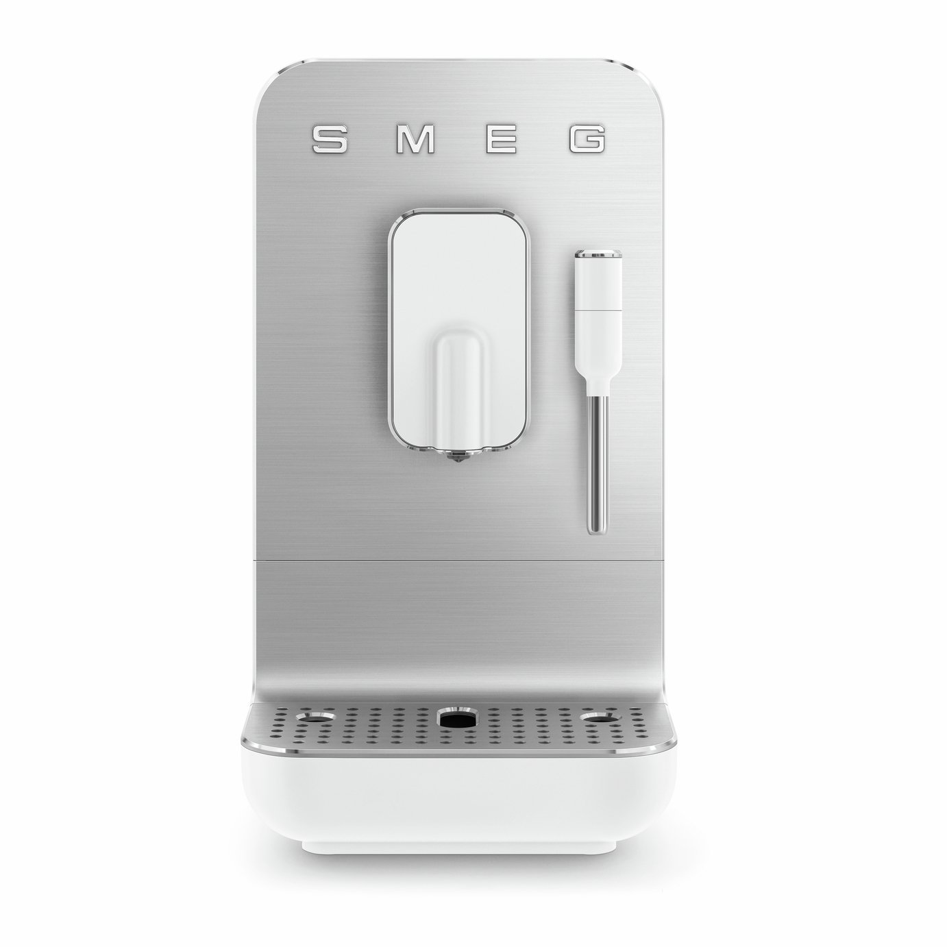 Smeg BCC12WHMUK Compact Bean to Cup Coffee Machine - Matte White