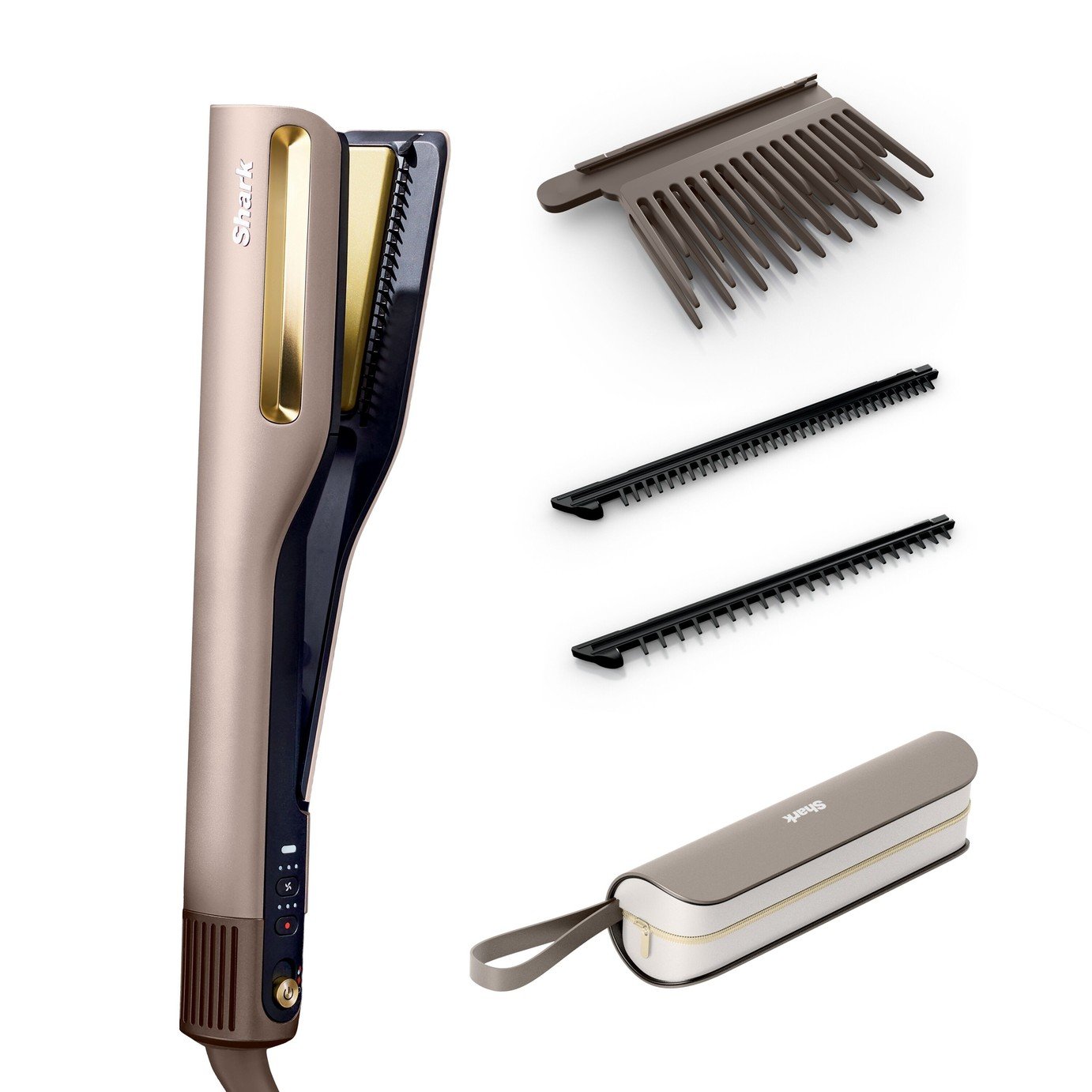 Shark Silki Mocha Silver Hair Styler