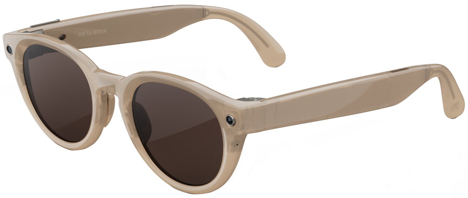 Meta Glasses Nova Standard - Sandstone, Chocolate