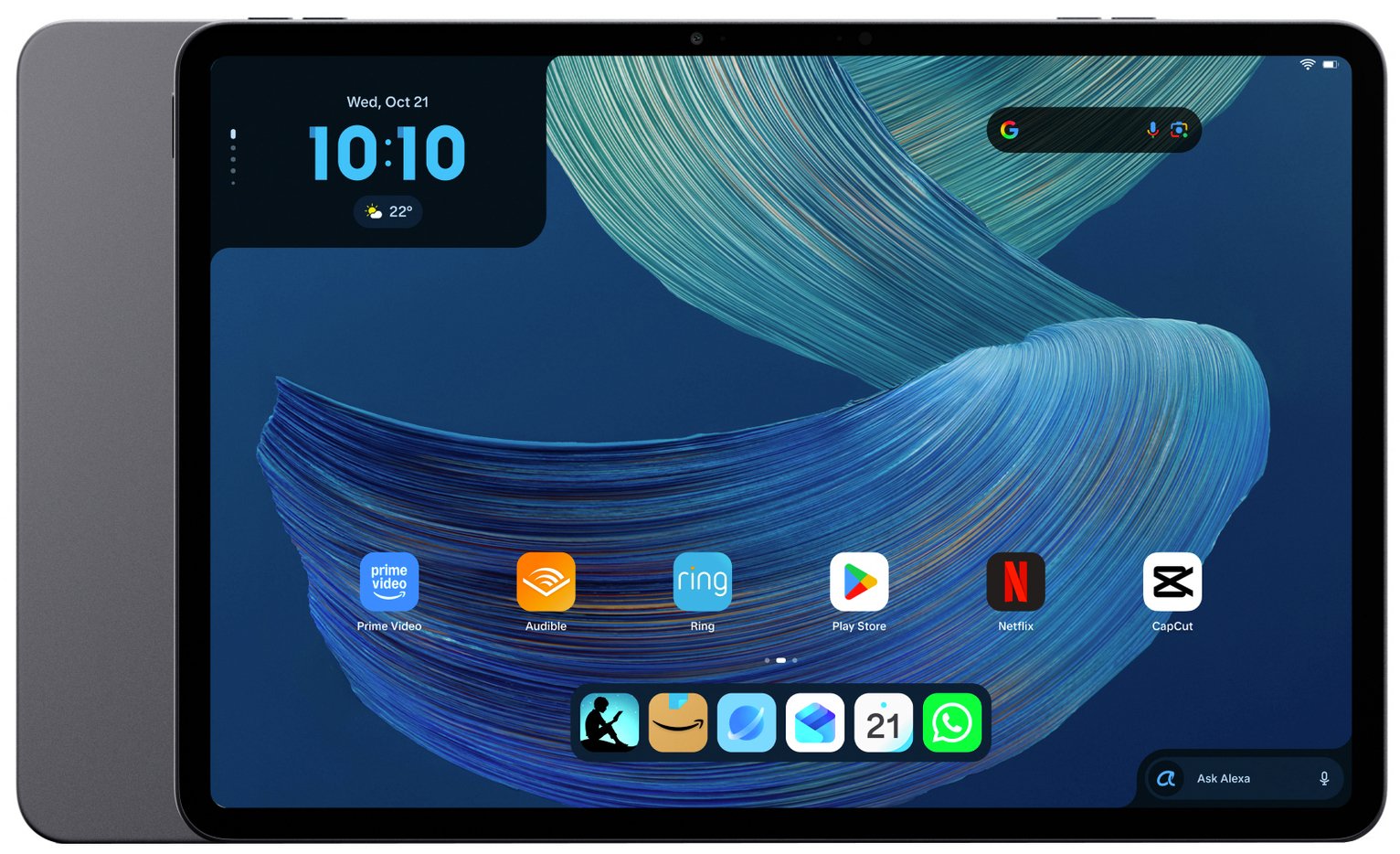 Amazon Alexa Tablet 12 Pro 12 Inch 128GB Wi-Fi Tablet - Glossy Grey
