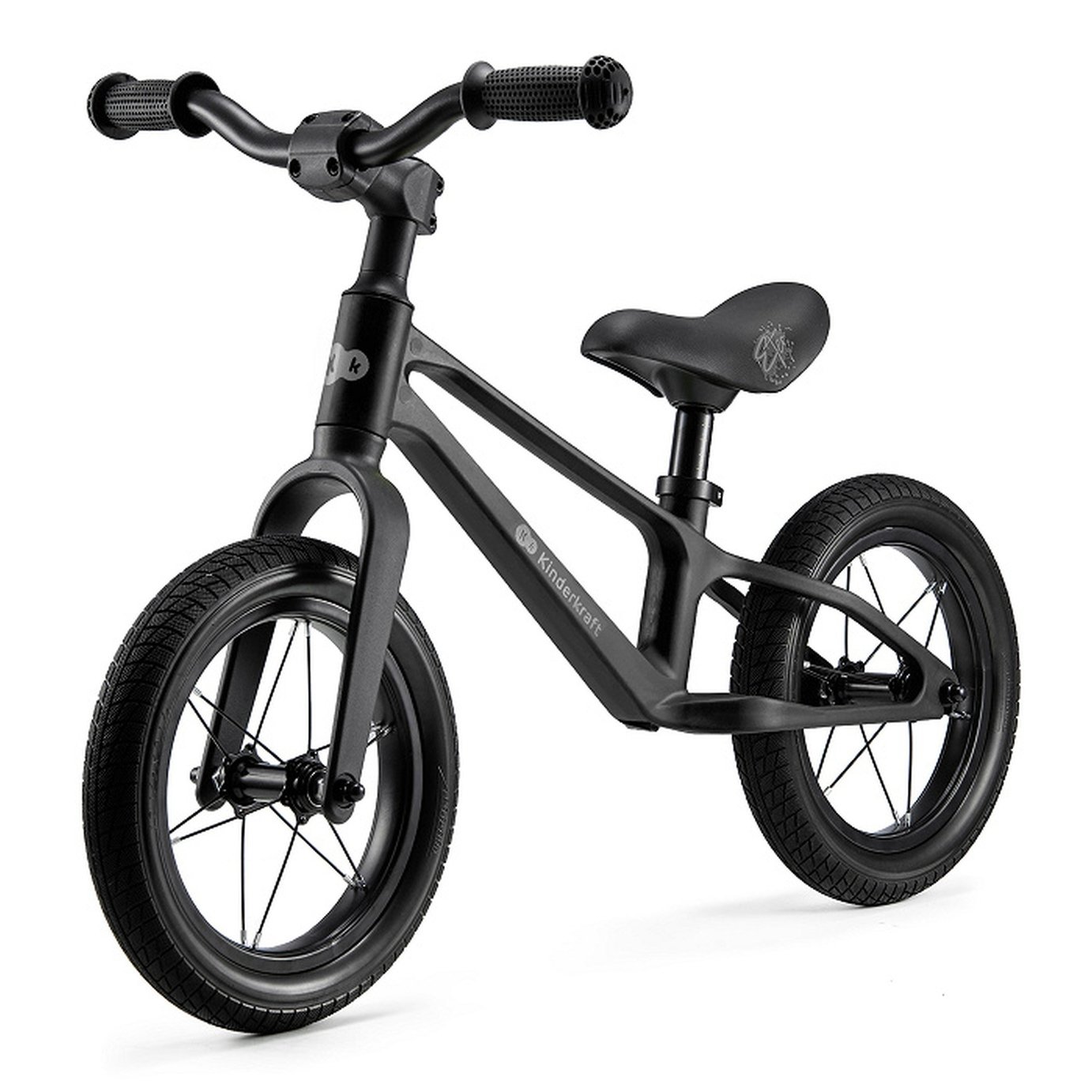 Kinderkraft ETER 12 Inch Kids Balance Bike - Black