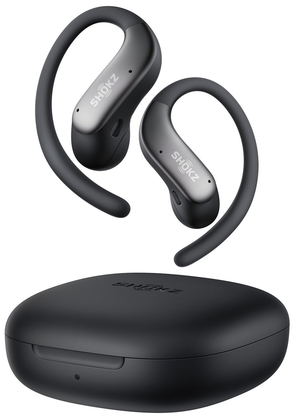Shokz OpenFit Air 2 Open-Ear True Wireless Earbuds - Black