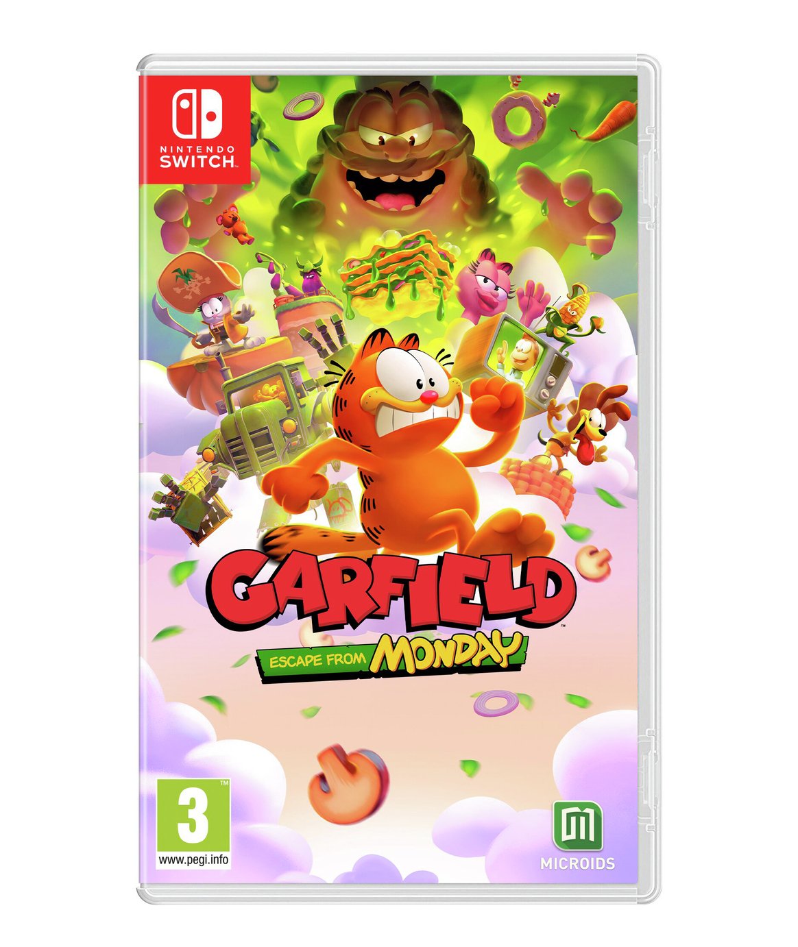 Garfield - Escape From Monday Nintendo Switch Game Pre-Order