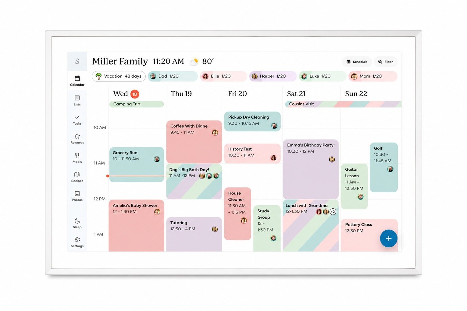 Skylight 15-inch Smart Digital Calendar