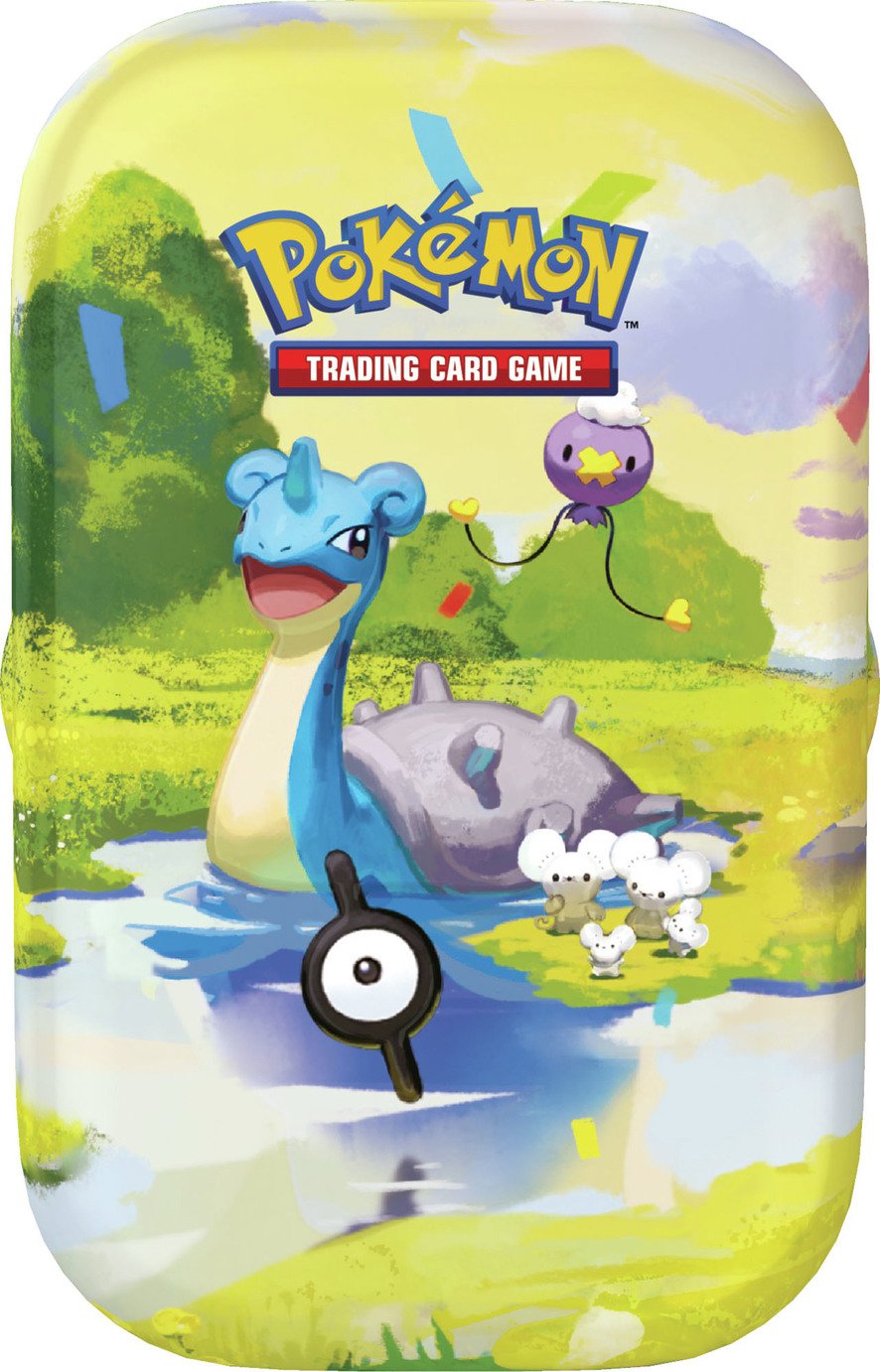 Pokémon 30th Celebration Mini Tins Booster Pack Lapras Trading Card