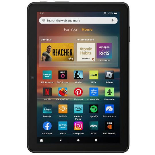 Amazon Fire HD 8 8 Inch 64GB Wi-Fi Tablet - Black