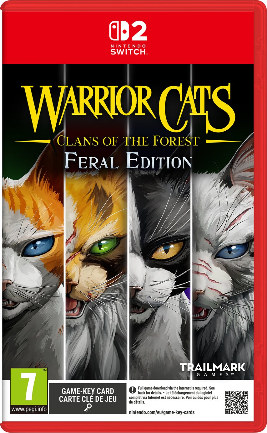 Warrior Cats Clans of the Forest Feral Edition Nintendo Switch 2 Game Pre-Order
