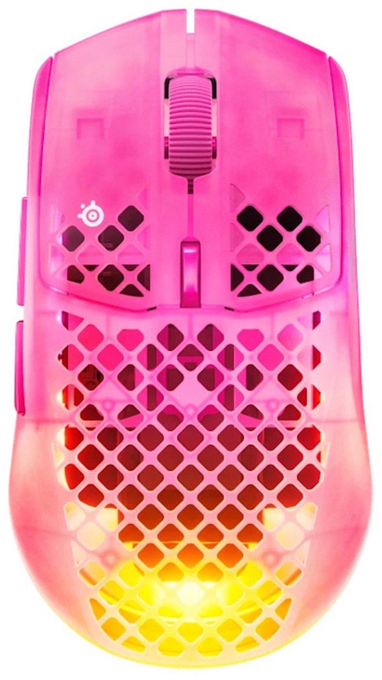 SteelSeries Aerox 3 Gen 2 Wireless Gaming Mouse - Magenta Haze