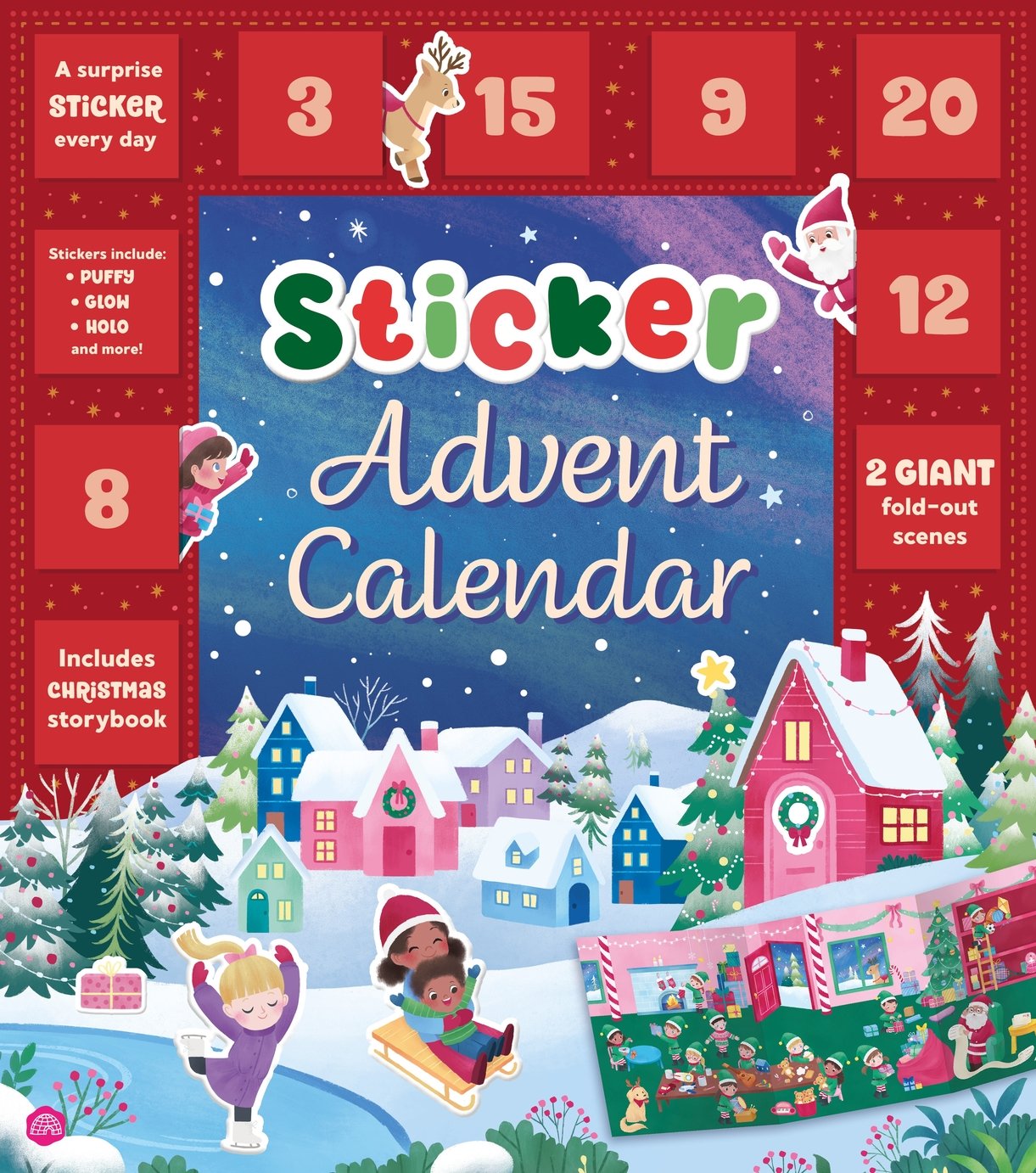 Igloo 24 Page Sticker Advent Calendar 