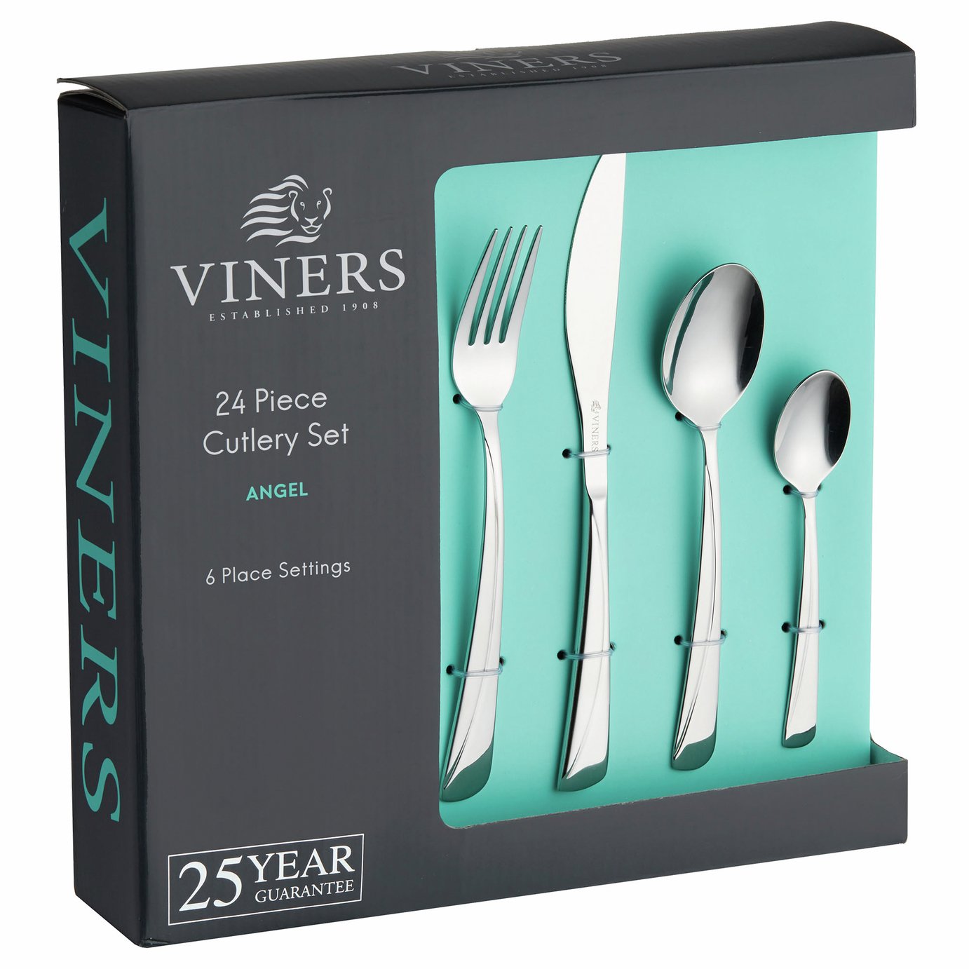 Viners Angel 24 Piece Stainless Steel Cutlery Set