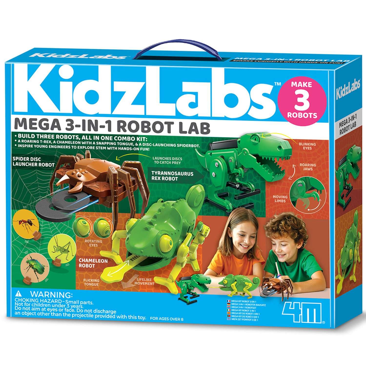4M Mega Robot Lab - 8 Years +