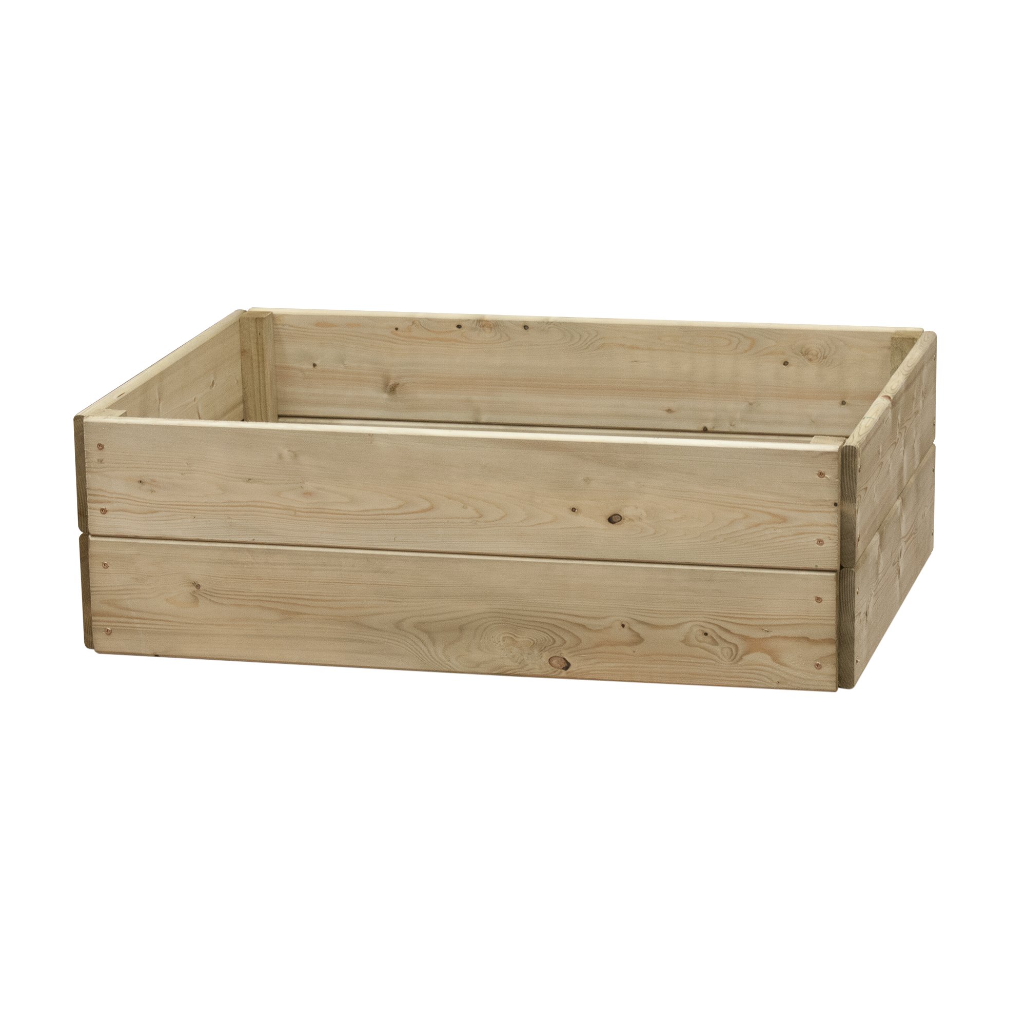 Greena Rectangular Wooden Raised Bed 30 cm High, 60 x 90cm