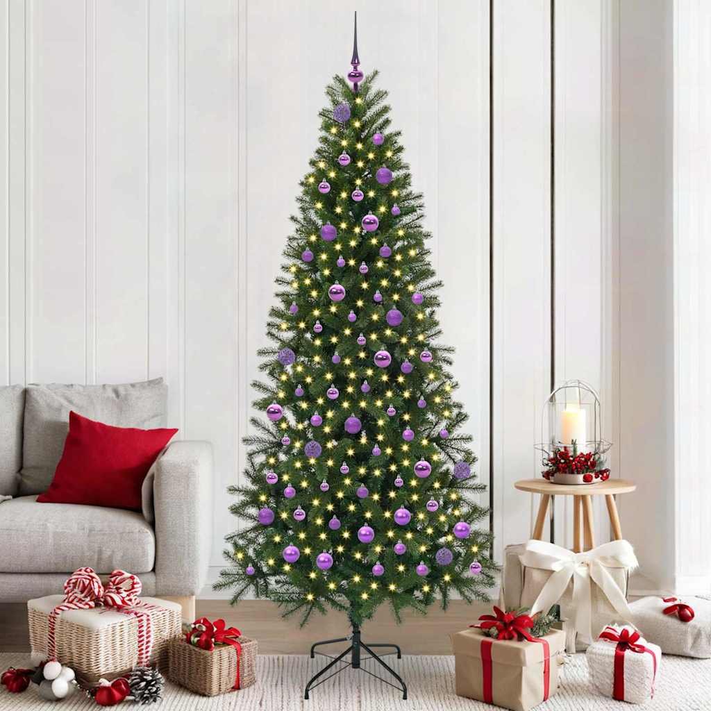 Walplus 300 LED Fairy Lights Artificial Christmas Tree - Green - 210 cm