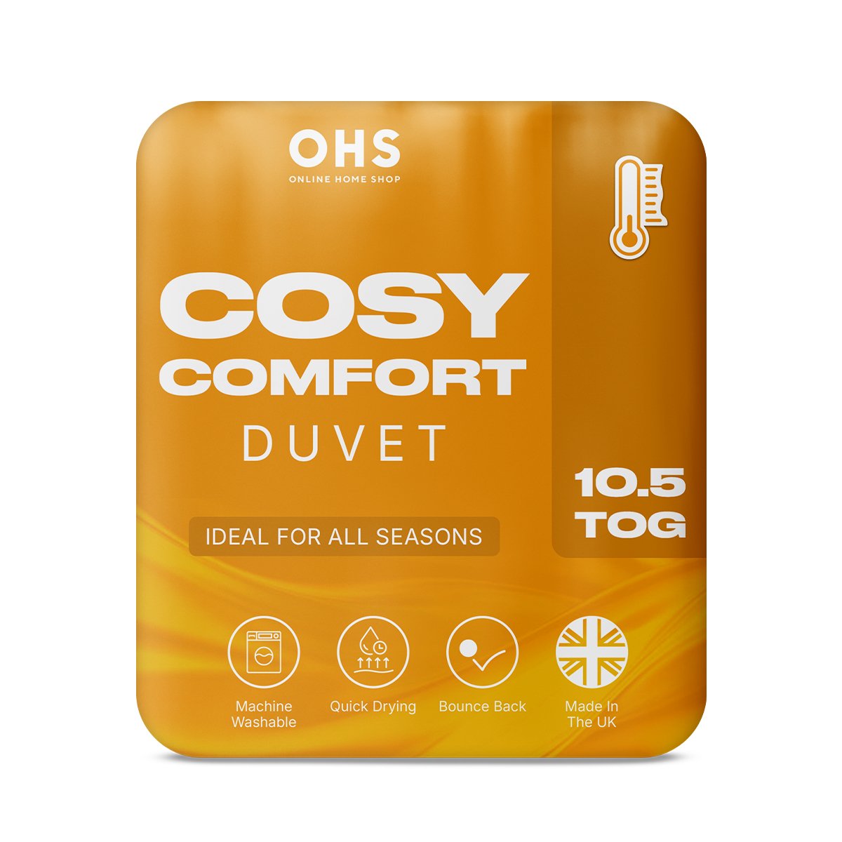 OHS Essentials 10.5 Tog Duvet - Superking