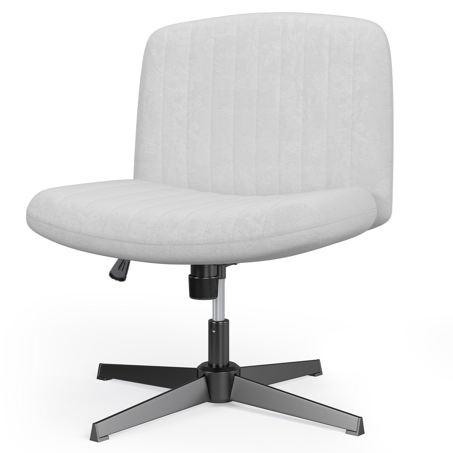 Rattantree Ergonomic Armless Adjustable Office Chair - Grey