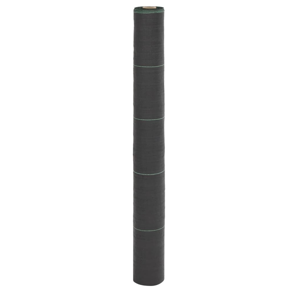 Walplus 150g/m² Polypropylene Gerden Plant Membrane PP - Black - 100 x 15000 cm