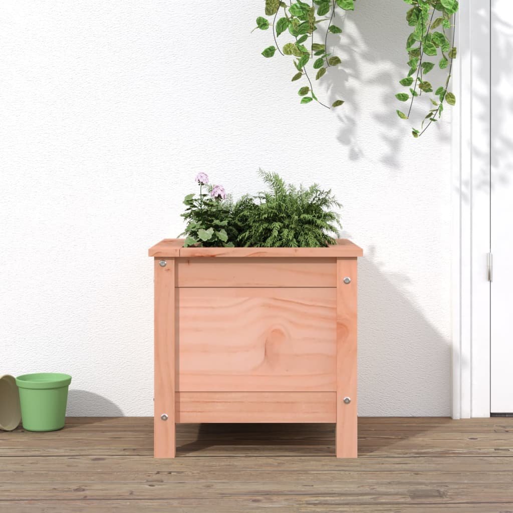 Walplus Wood Garden Planter V2 - 40 x 40 x 39 cm