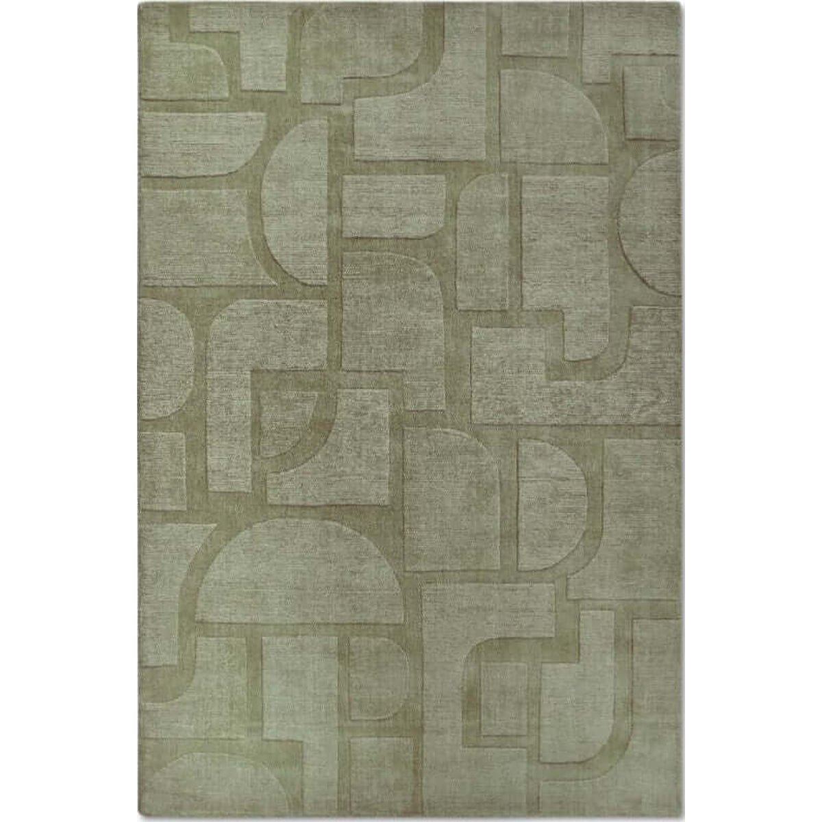 Villeroy & Boch Green 1906 Alexis Geometric Rug - 80 x 150cm